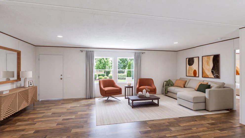 Spruce bedroom home features