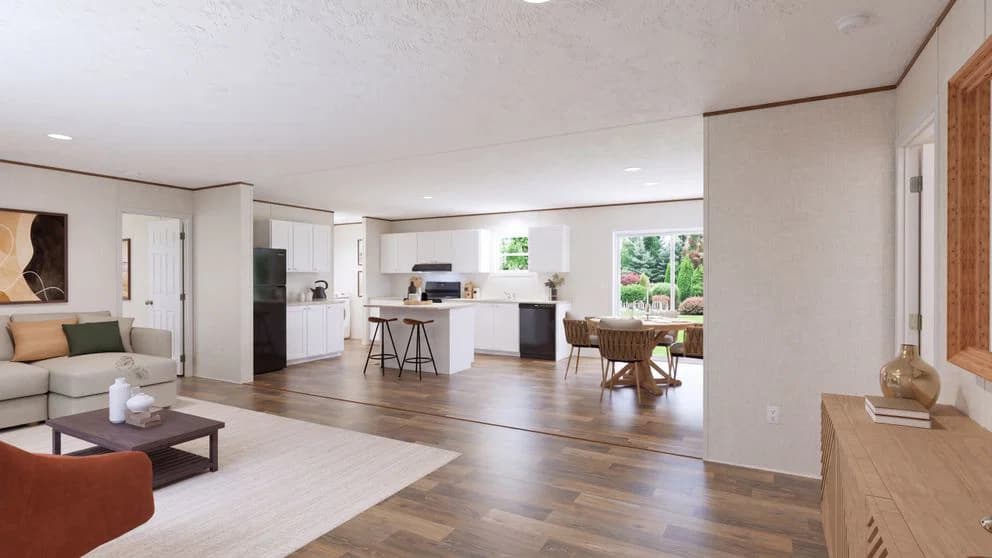 Spruce interior home features
