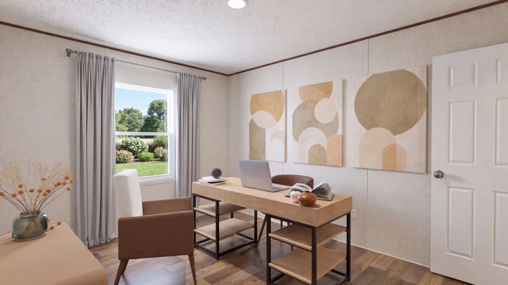 Spruce interior home features