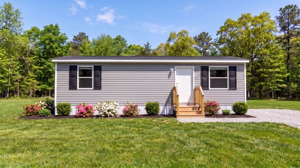 Buttercup hero, elevation, and exterior home features