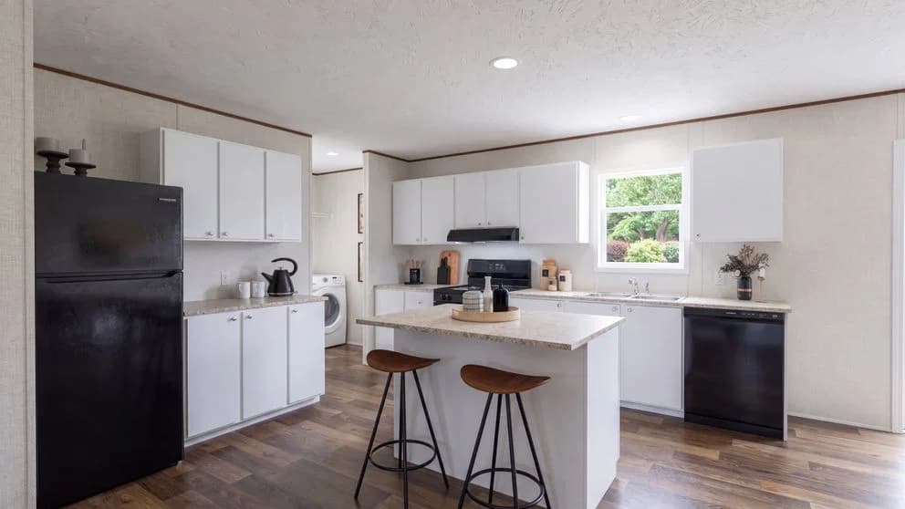 Spruce kitchen home features