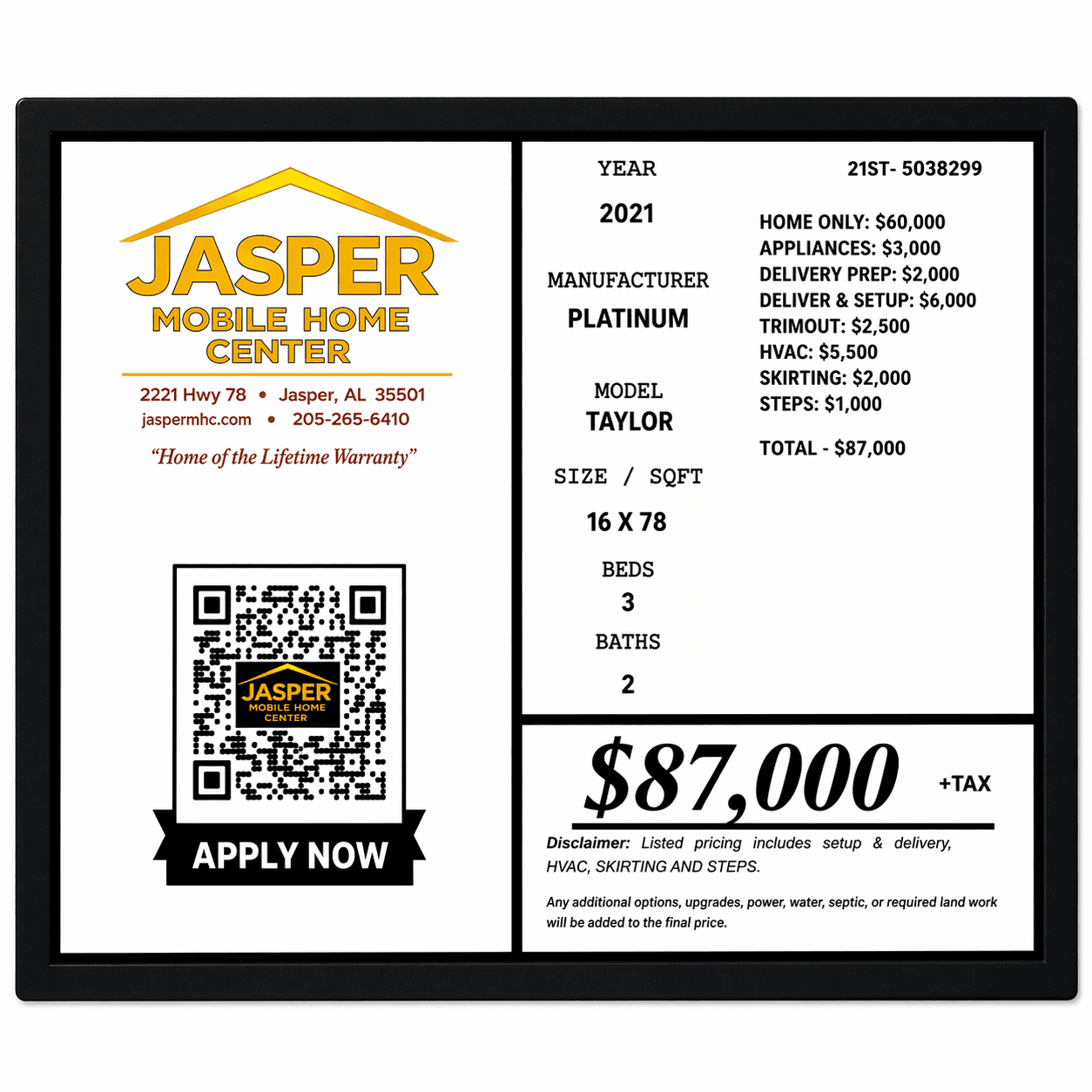 Platinum- 21st-503229  home features