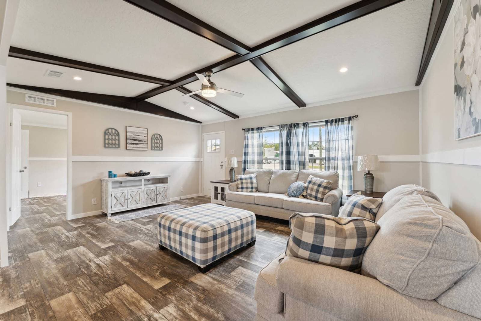 The aaron interior home features