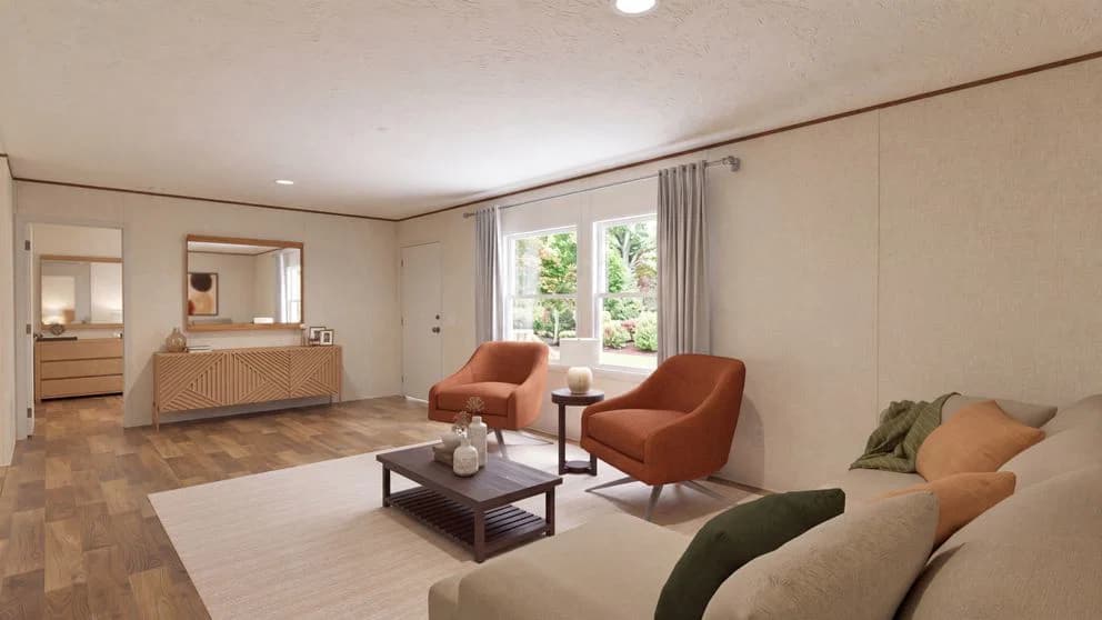 Spruce interior home features