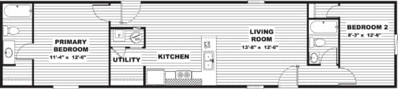 Dogwood floor plan home features