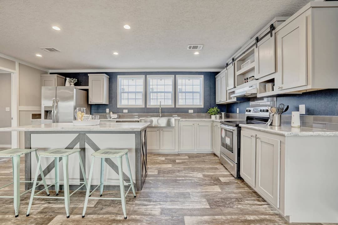 The chipper kitchen home features