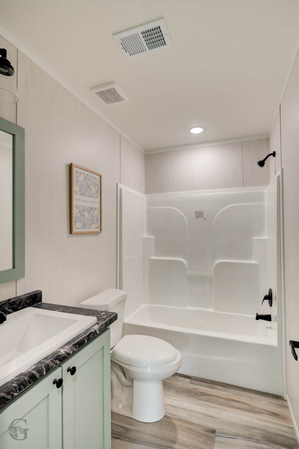 The thaddeus bathroom home features
